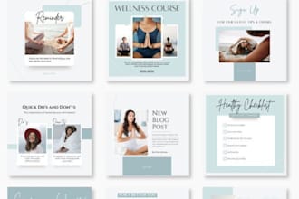 design canva planners journals trackers for fitness nutrition wellness lifestyle