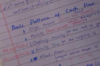 handwriting notes for students