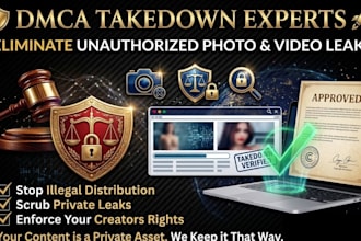 takedown leaked content from telegram, google, amazon, twitter,