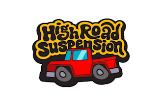 design psychedelic off road company logo