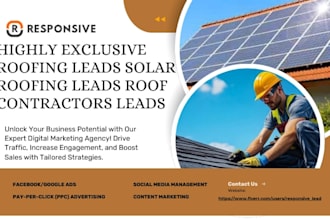 roofing leads solar roofing leads roof contractors leads roof repair leads