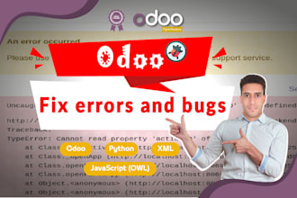 keep your odoo running smoothly with expert bug fix, support, and maintenance