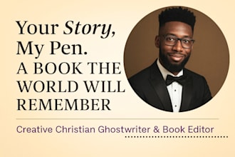 be pro christian ebook writer ghostwriter nonfiction romance book writer editor