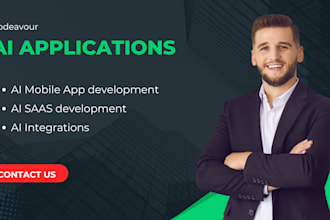 do ai mobile app development, ai integrations and ai chatbot development