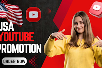 do USA youtube promotion, USA video promotion to USA people