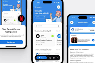 build job portal app, job seekers app, recruitment portal app, job posting app