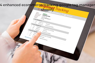 do ga4 enhanced ecommerce tracking google tag manager for shopify