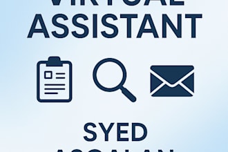 reliable virtual assistant for admin business support