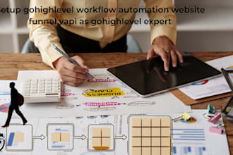 setup gohighlevel workflow automation website funnel vapi as gohighlevel expert