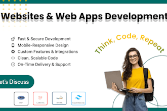 do websites and web applications development
