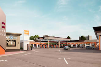 renovate gas station,ev charging station,convenience store,any commercial space
