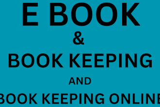 write or edit an e book, book keeping and book keeping online