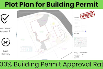 draw plot plan for building permit