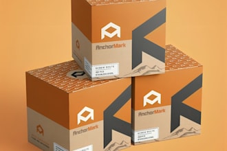 design professional product packaging, subscription boxes, and 3d box mockups