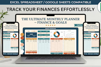 design etsy budget planner templates with hyperlinks in excel and google sheets