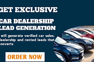 provide exclusive car dealership leads and used car buyer leads