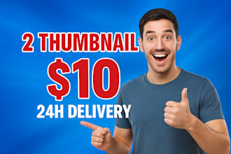 quick and clickable youtube thumbnails