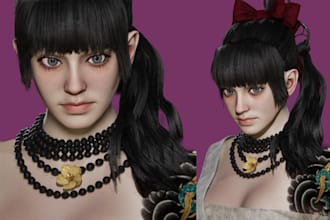 3d metahuman character ue5 character modeling 3d realistic character animation