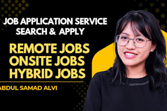 apply for remote jobs USA ,UK ,canada ,europe on your behalf