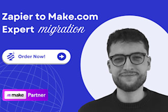 migrate your workflows from zapier to make