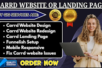 design carrd website redesign carrd website carrd landing page design
