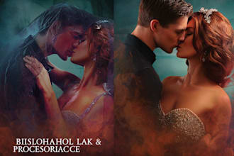 design professional romance book cover
