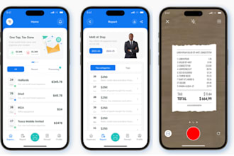 create tax calculator app, tax filing app, billing tracking app