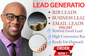 do verified b2b lead generation and targeted email list building USA, UK, global