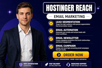 do hostinger reach ai reach campaign newsletter hostinger reach automation