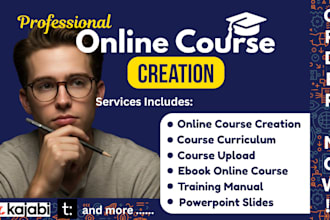 create online course content ebook course curriculum slides training materials