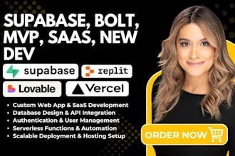 build lovable ai supabase app saas mvp website vibe coding bolt new dev