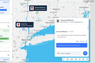 build a top notch transportation management system app and  website