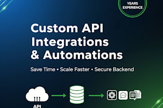 build custom API integrations and automations