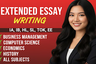 ib extended essay psychology, economics, history, business,cs,chem ia, hl, sl ee