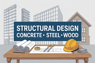 do structural design of concrete steel and wood buildings for fl, ca, ut, ohio