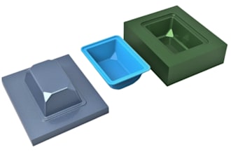 custom 3d mold for prototyping, injection mold silicone mold and 3d printing