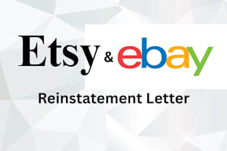 do etsy and ebay reinstatement letter for suspended account appeal live chart