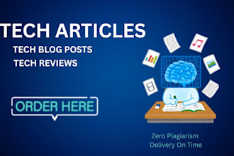 write best SEO tech accessories articles, technology blogs and headphone blogs