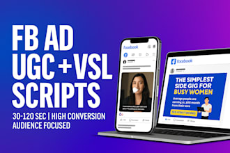 deliver a strong ad writing script for facebook campaigns