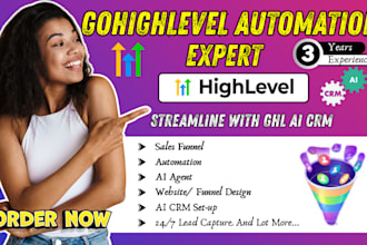 setup german gohighlevel ai, crm automation, ai agent, ghl website design expert