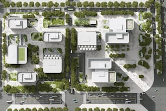 master plan site plan plot plan landscape architect architectural site plan