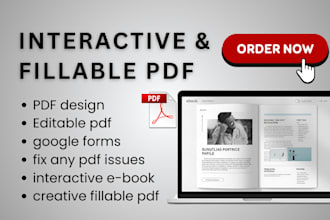 do interactive fillable pdf editable pdf portfolio interactive ebook planner
