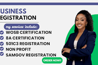 do sam gov registration, get wosb mbe sdvosb 8a dbe business certification 501c3