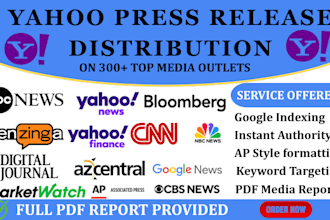 do yahoo press release submit yahoo press release  on yahoo finance