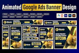 design animated HTML5 banner ads for google display ads