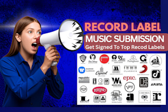 do record label music submission to top record labels to get signed