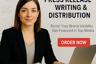 write quality press release with press release distribution