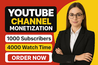 do complete youtube channel monetization promotion