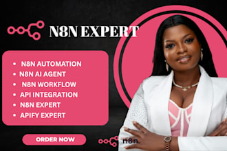 n8n automation, web scraping, apify expert, n8n ai agent, api integration