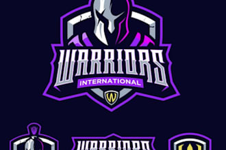design a modern esports team logo
